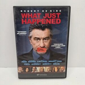 What Just Happened DVD Robert De Niro Sean Penn Comedy Satire 2008 Widescreen